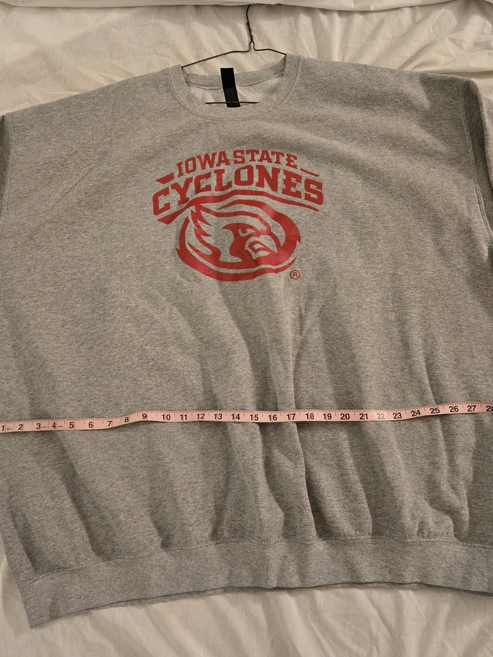 Iowa State Cyclones Gray Crewneck Sweatshirt